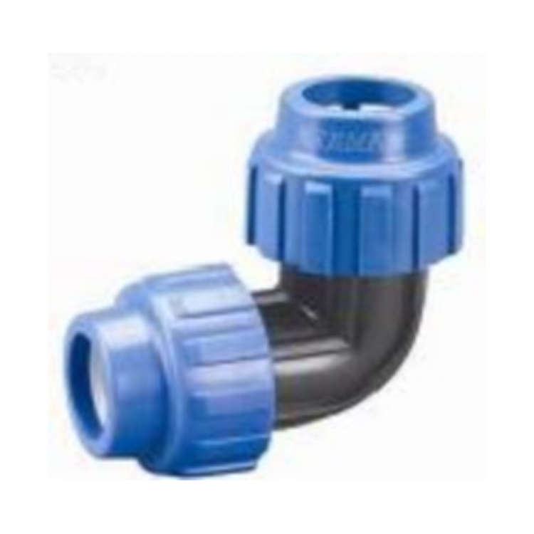 90° Elbow pp compression fitting