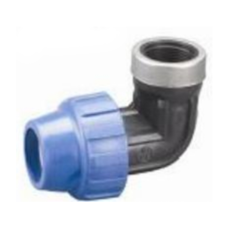 Female elbow PP compression fitting