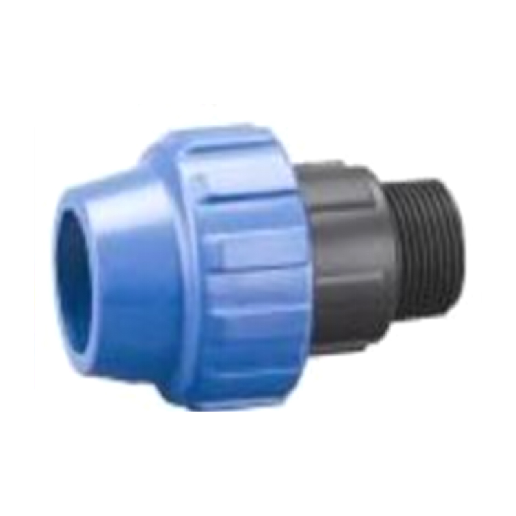 Male adaptor pp compression fitting