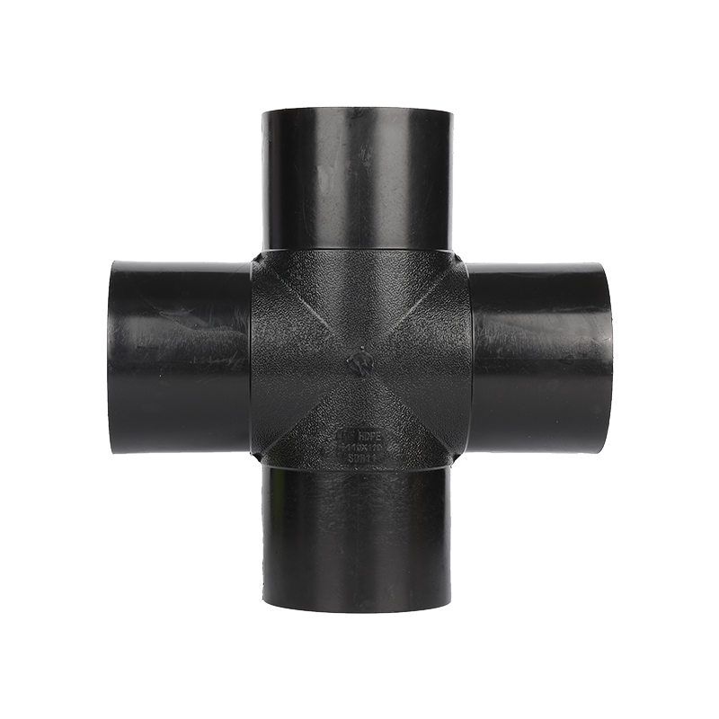 HDPE cross butt fusion fittings